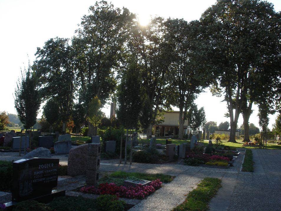 Friedhof mit Leichenhalle von Zeiskam