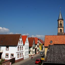 Blick auf die Hauptstraße