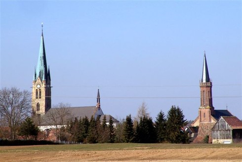 Katholische und evangelische Kirche