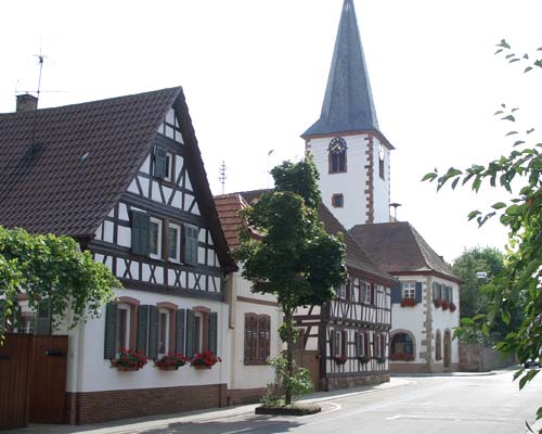 Katholische Kirche und Rathaus